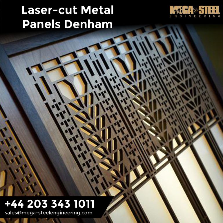 Laser-Cut Metal Panels in Denham