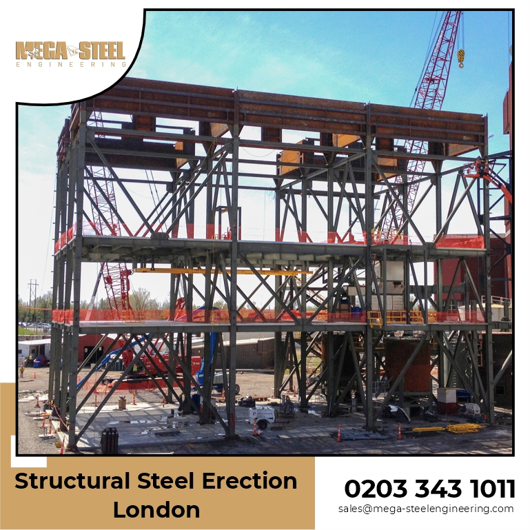 structural steel erection london